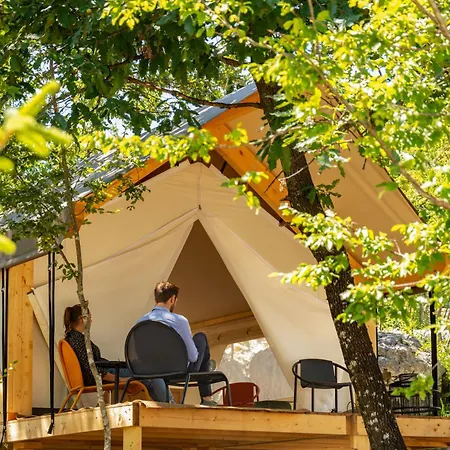 ラグジュアリーテント Oblun Eco - New Glamping Tents Near Skadar ポドゴリツァ